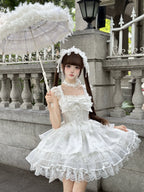 Fleeting Isle - Sweet Lolita Ballet Style JSK Dress - image 19