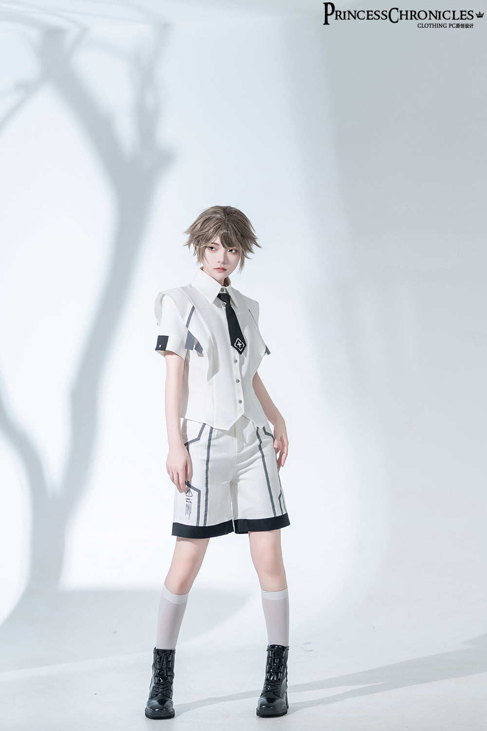 Dry Sea and Ashlar - Futuristic Ouji Shirt, Cloak and Shorts Collection - image 7