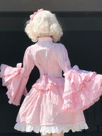 Sweet Lolita Blouse Princess Sleeve Shirt Inner Wear - image 3