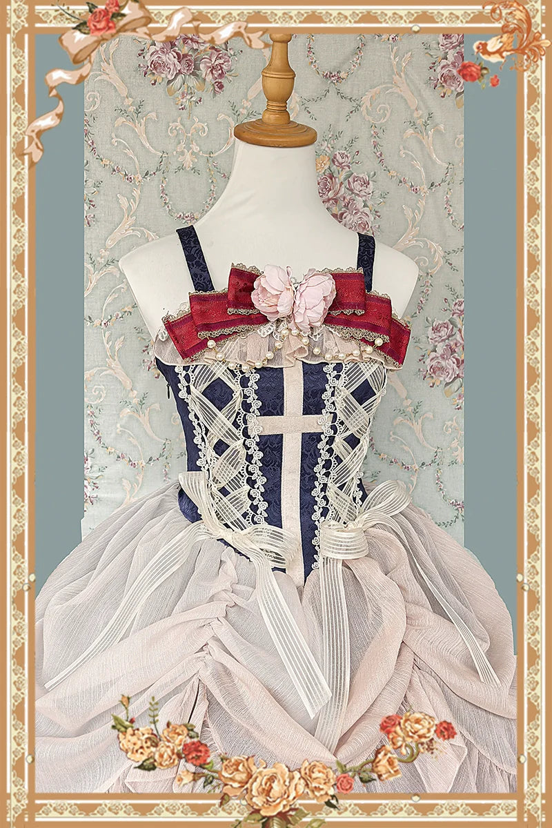 Lilith's Cage - Gothic Lolita JSK Dress & Blouse - image 18