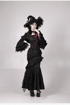 Twilight Witch-Inspired Black Gothic Lolita Skirt Set - image 45