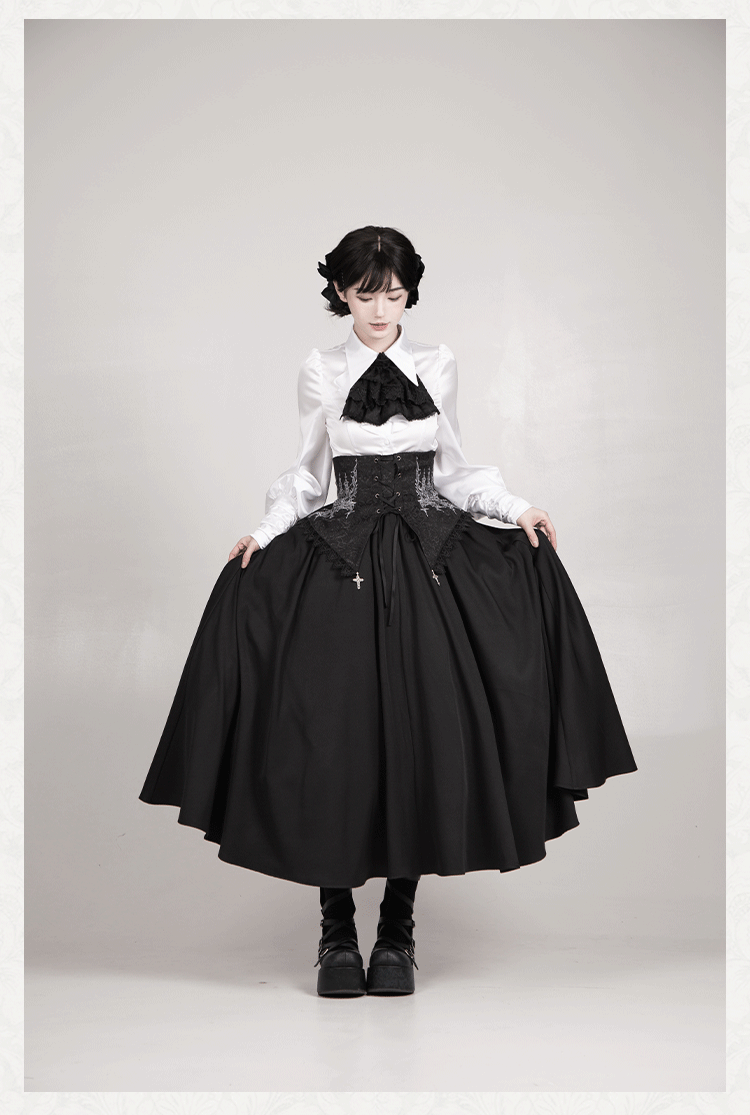 Thorny Night Gothic Lolita Bust-Support JSK - image 23