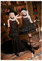 Twilight Witch-Inspired Black Gothic Lolita Skirt Set - image 54