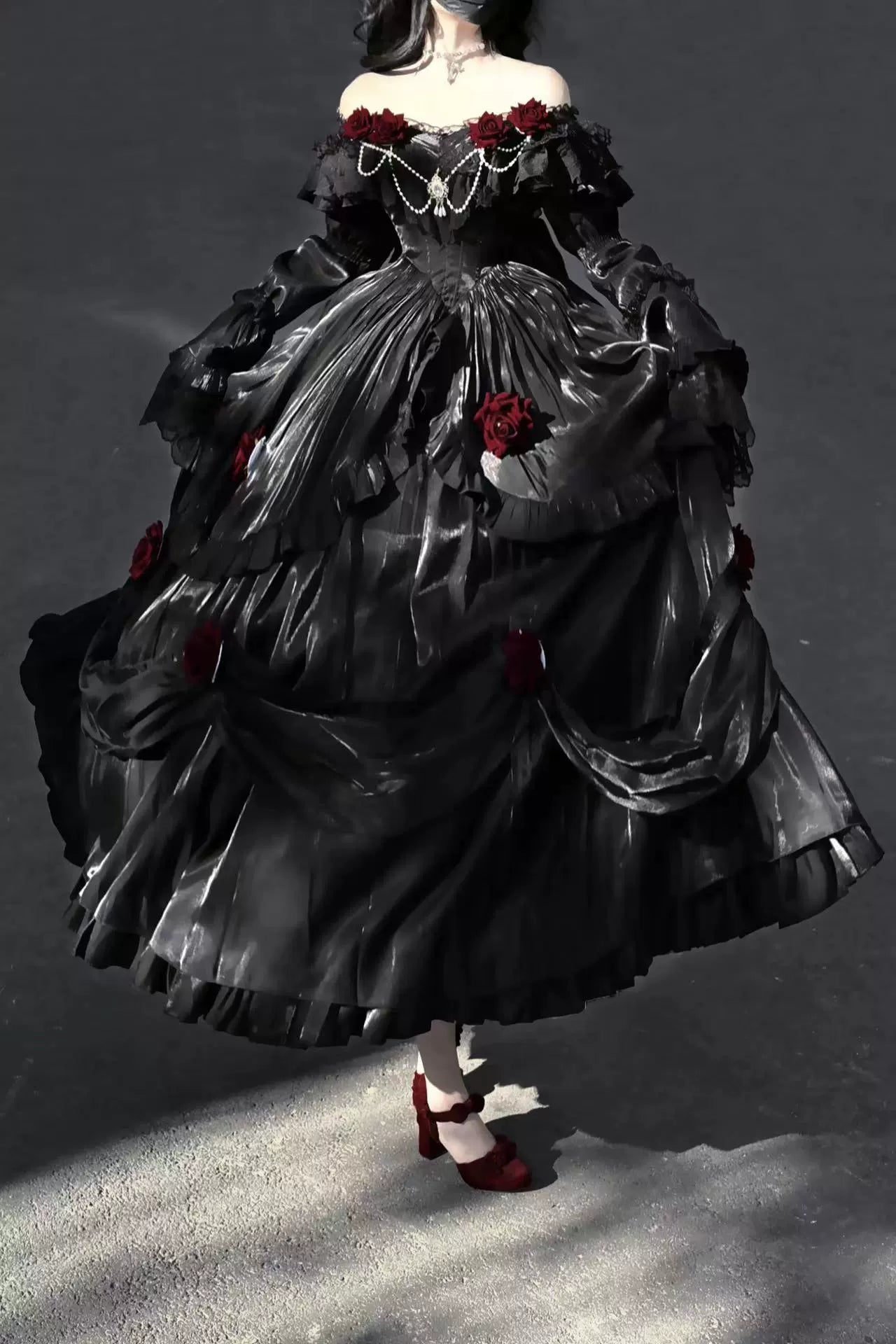 Tana Manor - Classic Lolita Accessories Sleeves Trailing Shawls - image 26