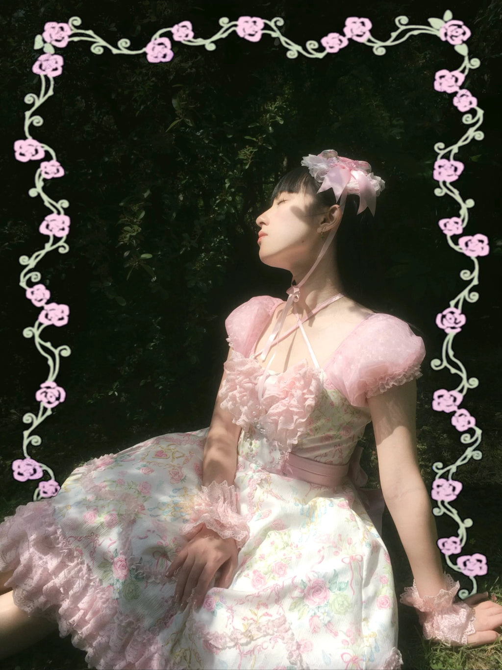 Spring 2025 Old School Lolita Floral JSK and OP Dress Series and Accessories - image 14