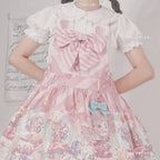 Sweet Short Sleeve Chiffon Lolita Blouse - image 3