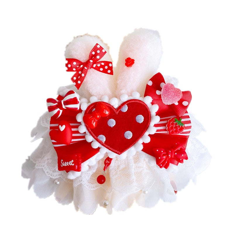 Sweet Lolita Lace Rabbit Ears Cuffs Multicolor - image 1