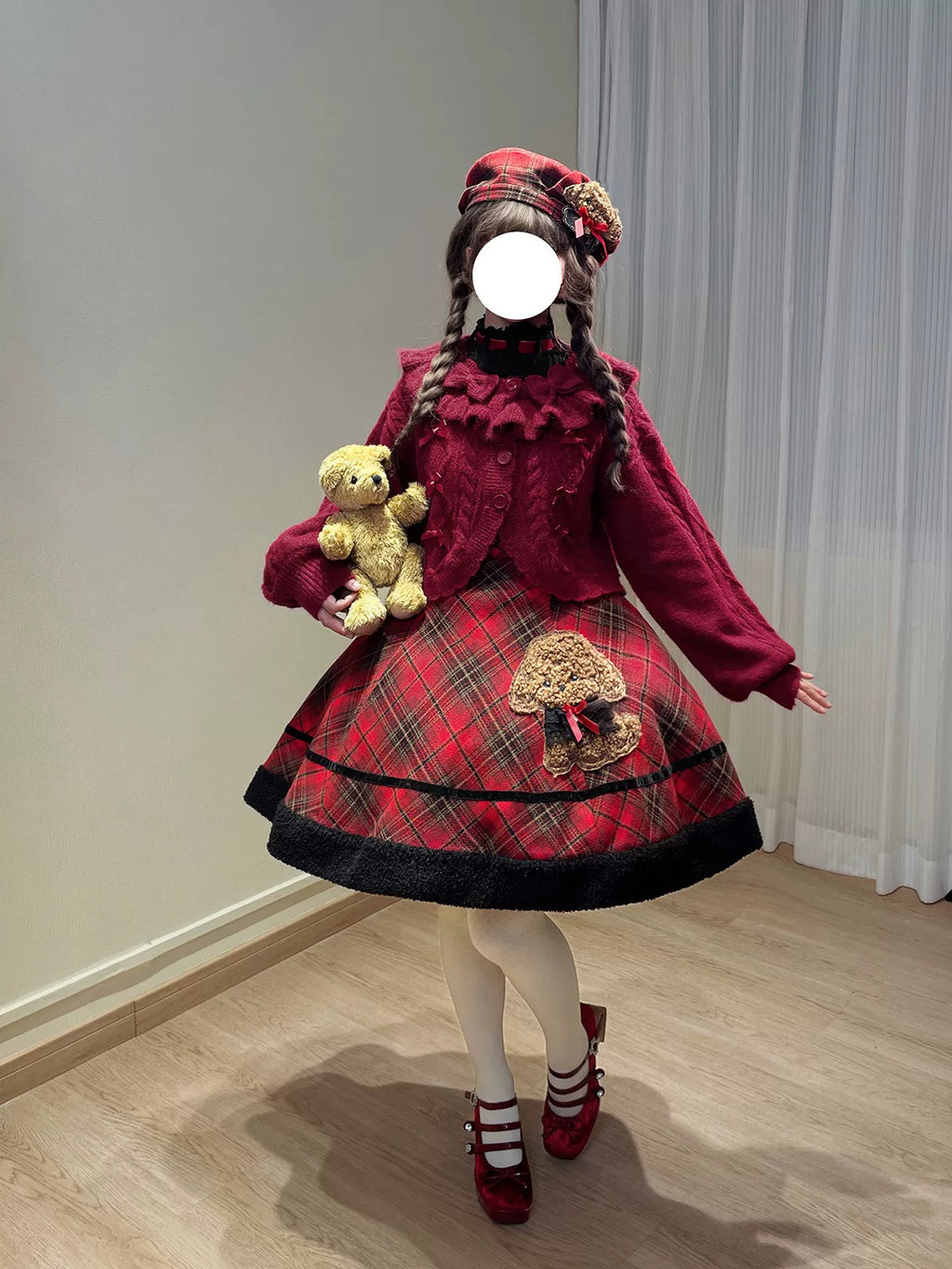 Napoleon Pastry - Sweet Lolita Cardigan, Detachable Bows - image 16