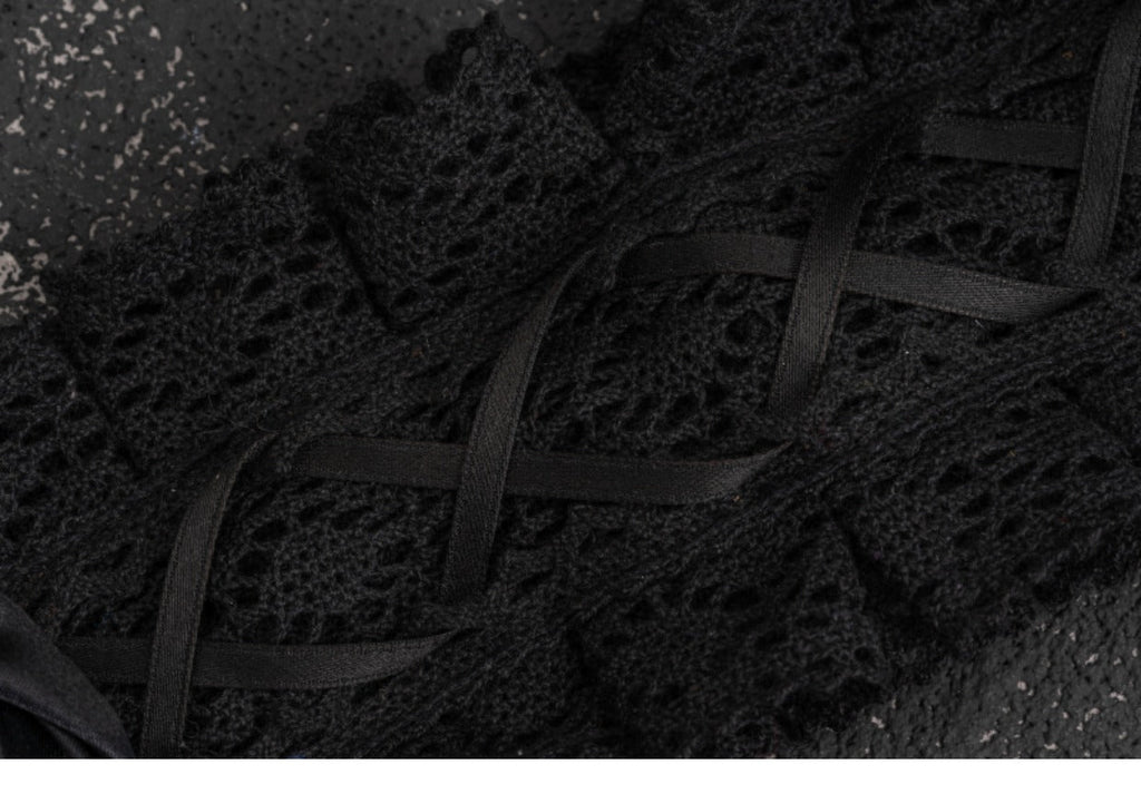 Gothic Handmade Black Rose Hairband - image 10