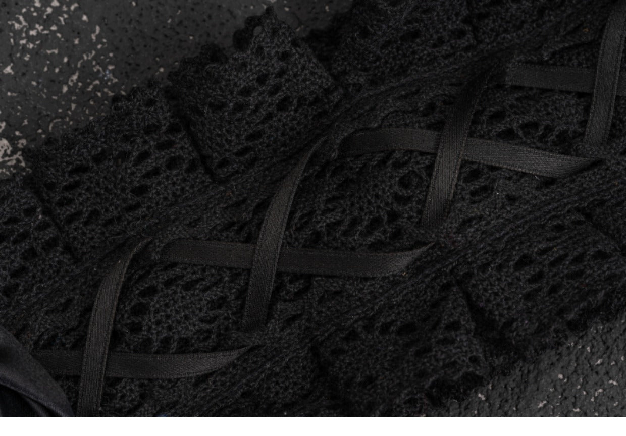 Gothic Handmade Black Rose Hairband - image 10