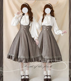 South of the Forest Vintage Classic Lolita Halter JSK and Blouse Series - image 5