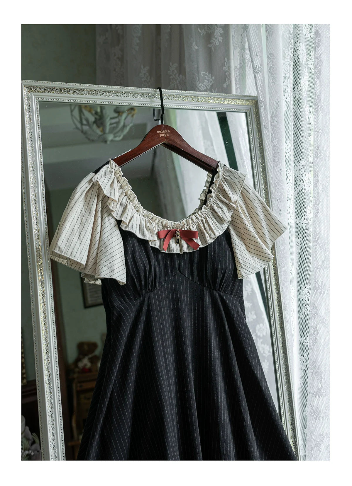 Cotton Plus Size Lolita OP Dress with Pockets - image 20