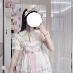 Plus Size Lolita Shirt Solid Color Short Sleeve Blouse - image 5