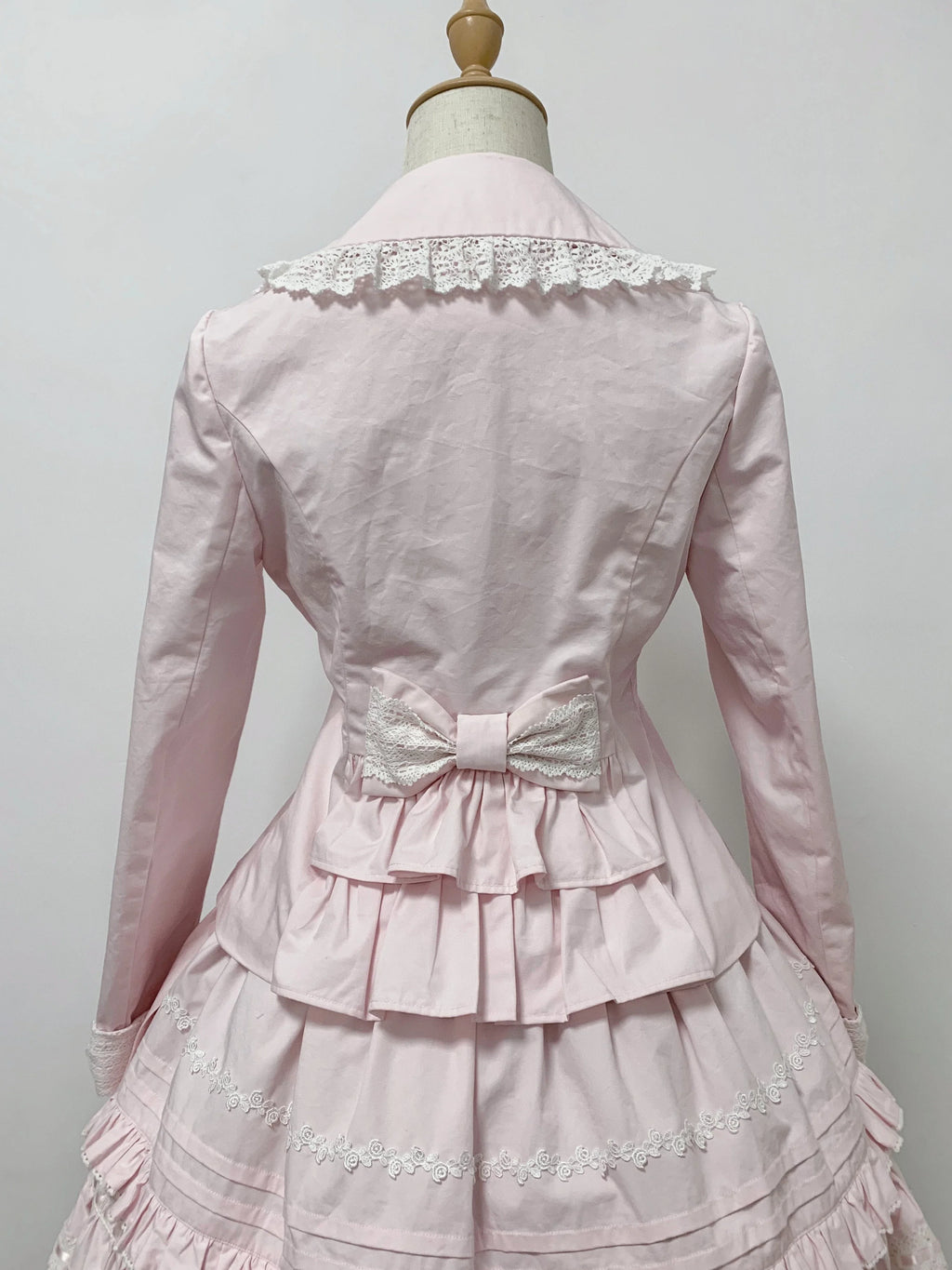 Bunny's Wish - Old School Lolita Coat, Flounce Hem Skirt - image 3