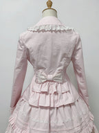 Bunny's Wish - Old School Lolita Coat, Flounce Hem Skirt - image 3