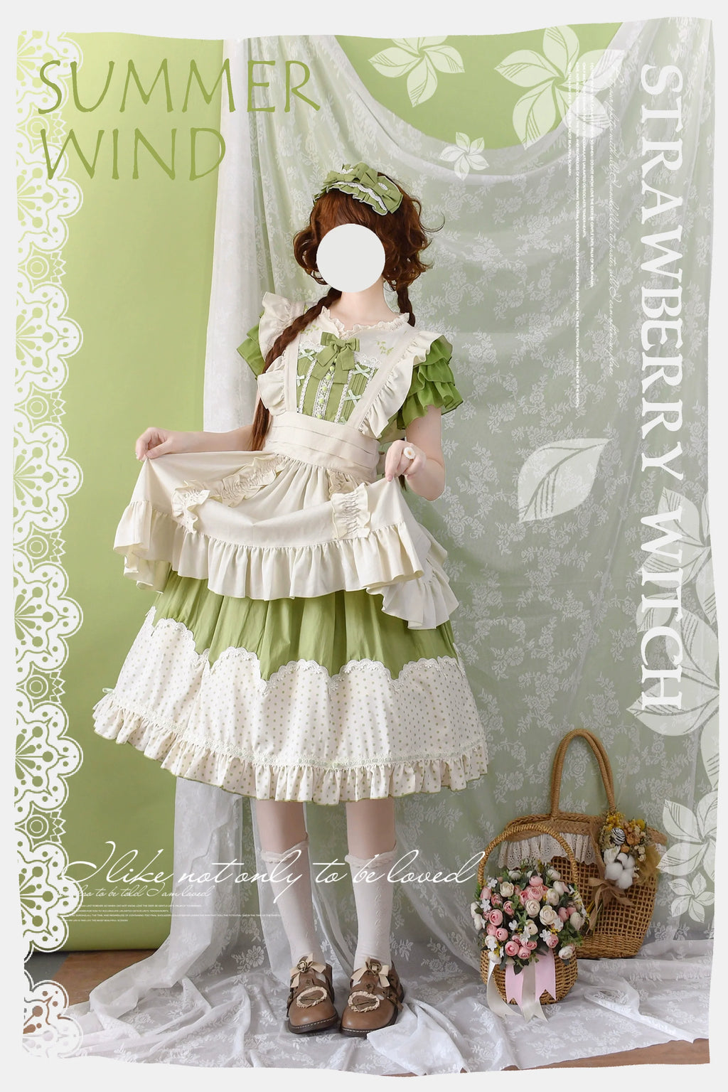 Summer Breeze - Sweet Lolita OP Embroidery Daily Lolita Dress - image 4