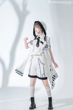 Dry Sea and Ashlar - Futuristic Ouji Shirt, Cloak and Shorts Collection - image 11