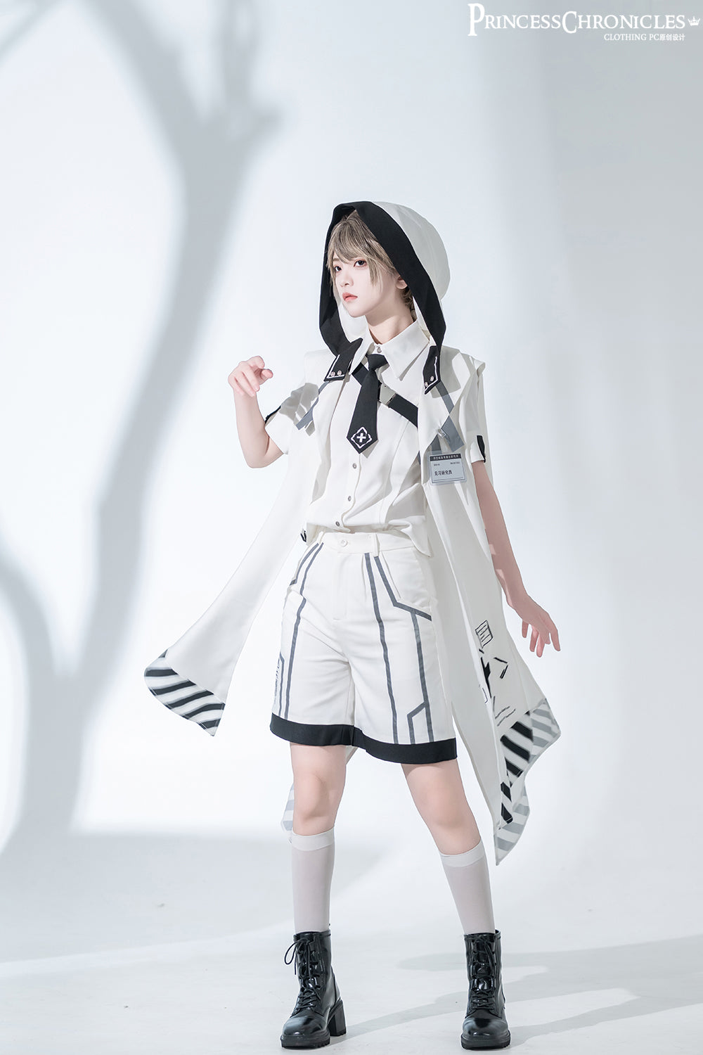 Dry Sea and Ashlar - Futuristic Ouji Shirt, Cloak and Shorts Collection - image 14