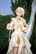 Ouji Lolita Suspender Shorts and Shirt Set - image 9
