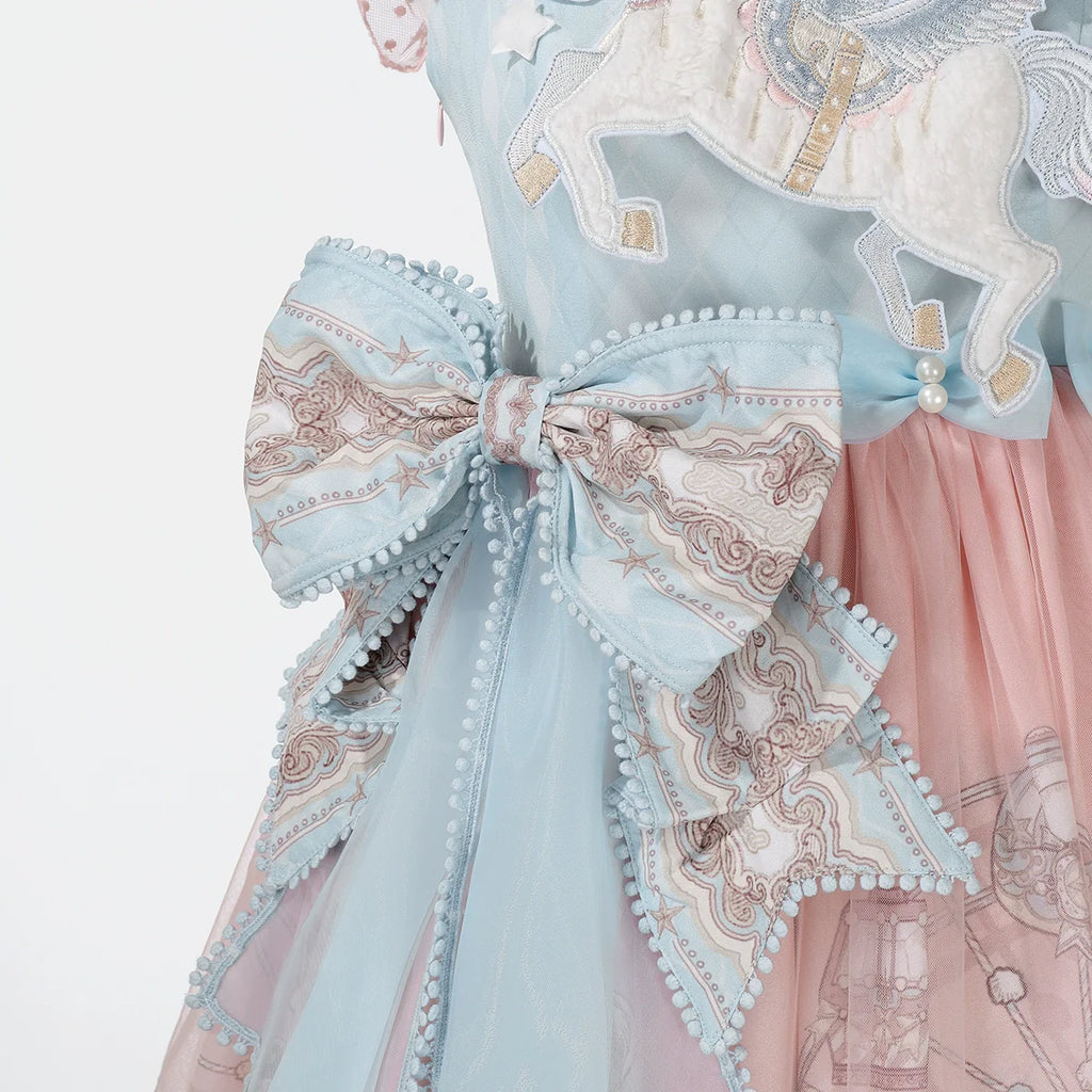Designer Gift - CloudPlay - Sweet Lolita JSK Dress, Carousel Print - image 14
