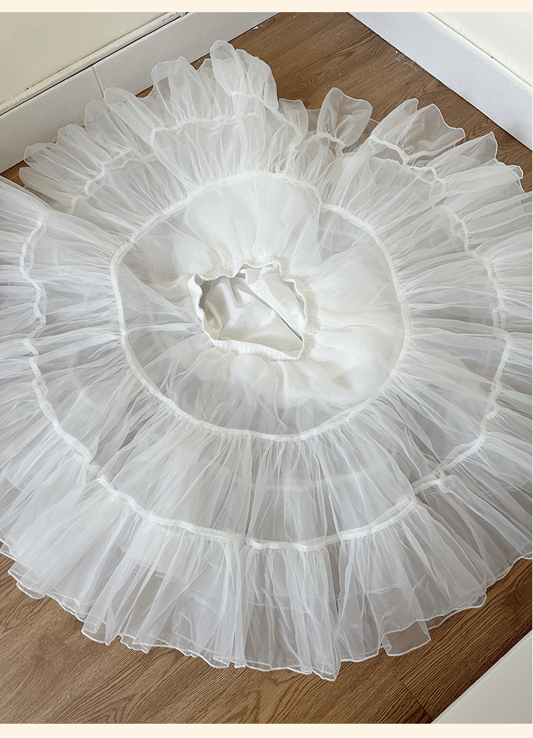 Plus Size Lolita Petticoat, Daily and Puffy Versions - image 8