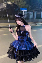 Love Goddess - Elegant Lolita Dress Halter Puff Princess JSK Dress - image 5