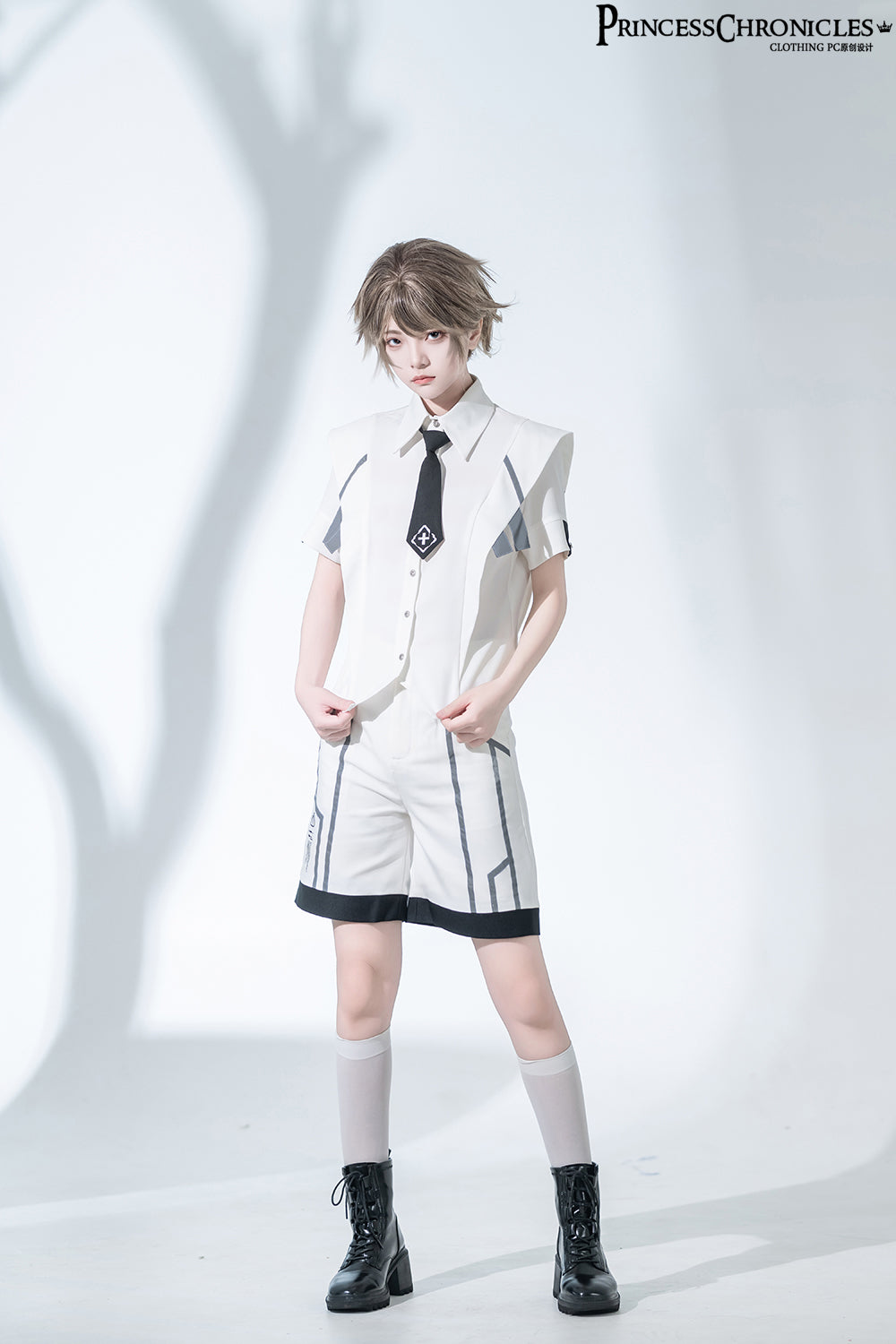 Dry Sea and Ashlar - Futuristic Ouji Shirt, Cloak and Shorts Collection - image 4