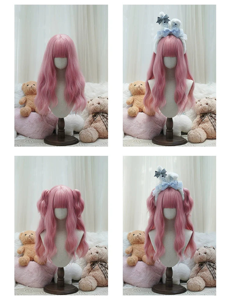 Sweet Lolita Long Wig with Detachable Ponytail - image 5
