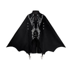 Nightfall - Ouji Lolita Outfit, Bat Wing Shaped Cape - image 19