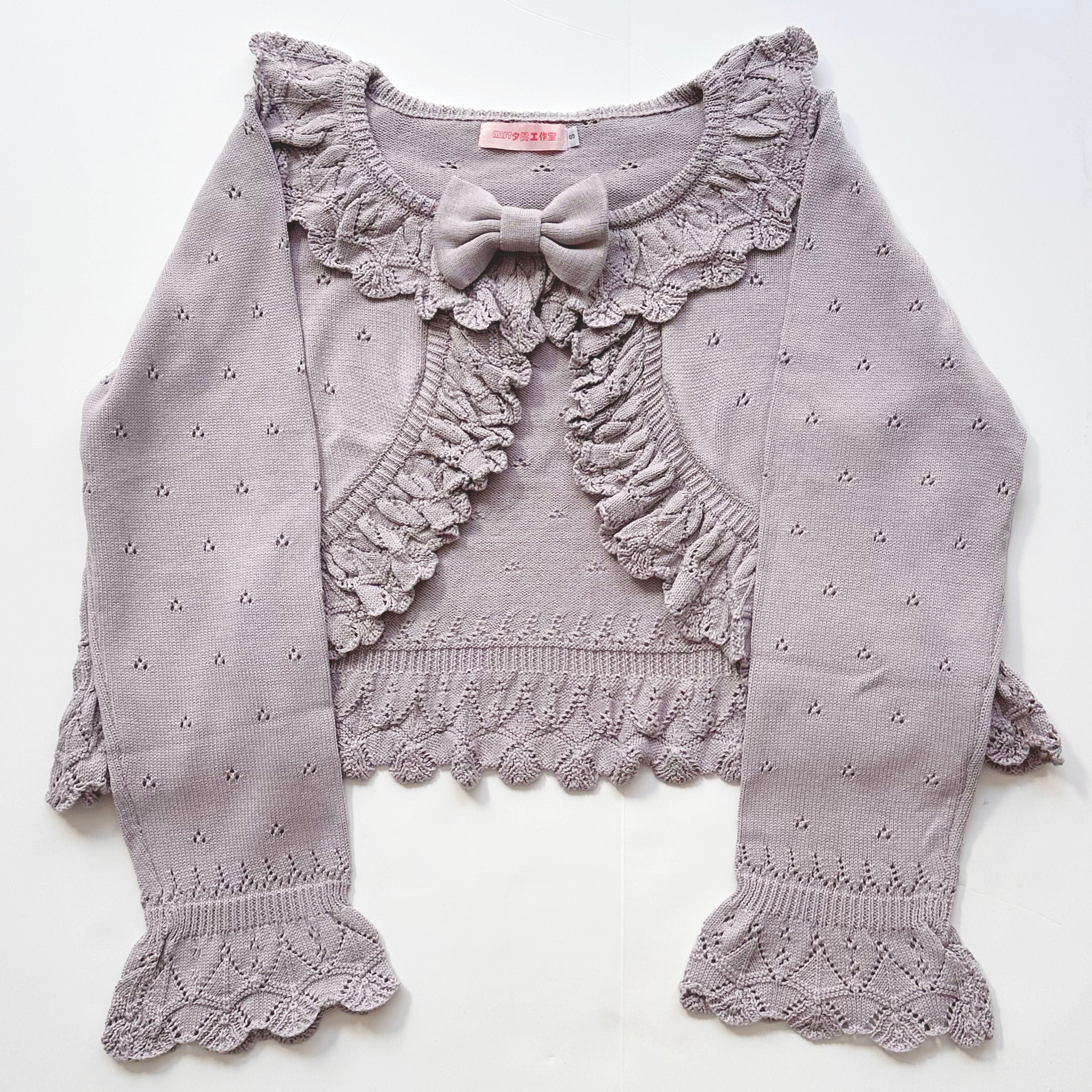 Nainai - Vintage Lolita Knitted Cardigan - image 6