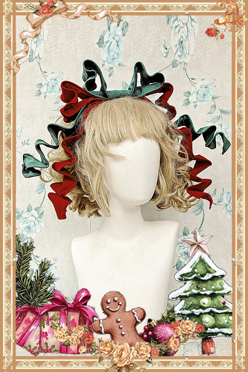 Chandelier - Old School Lolita OP Dress, Polka Dot, Chandelier Print and Accessories - image 24