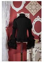 Gothic Lolita Halloween Blouse, Bat Inspired - image 11