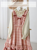 Green Fairy Tales Classic Plaid Plus Size Lolita JSK Dress - image 16