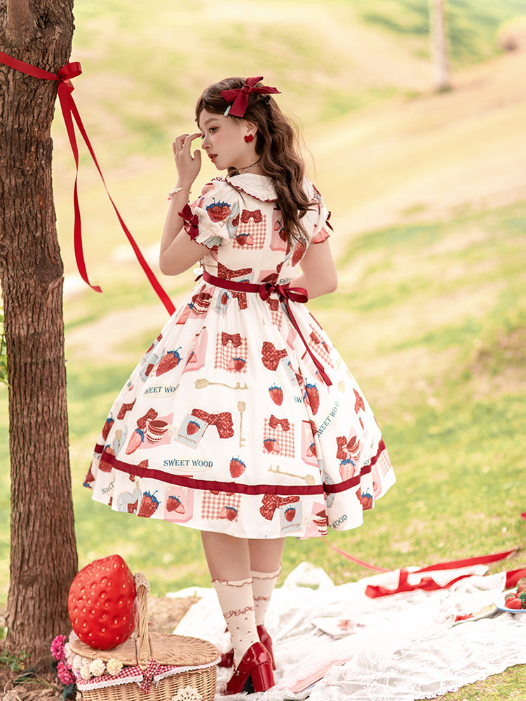 Betty Baby Sweet Lolita OP Dress and Accessories - image 3