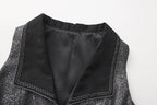 Eternal Displaced Boundary - Ouji Vest Coat with Detachable Back Trailing - image 3
