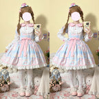 Sweet Bunny Bear - Sweet Lolita Dress Long Sleeve Winter Lolita OP - image 14