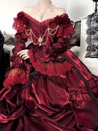 Tana Manor Classic Lolita OP Dress with Floral Decoration - image 6