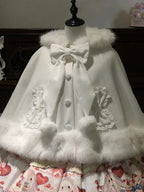 Sweet Lolita Cape, Bunny Ear Hood & Bows - image 10