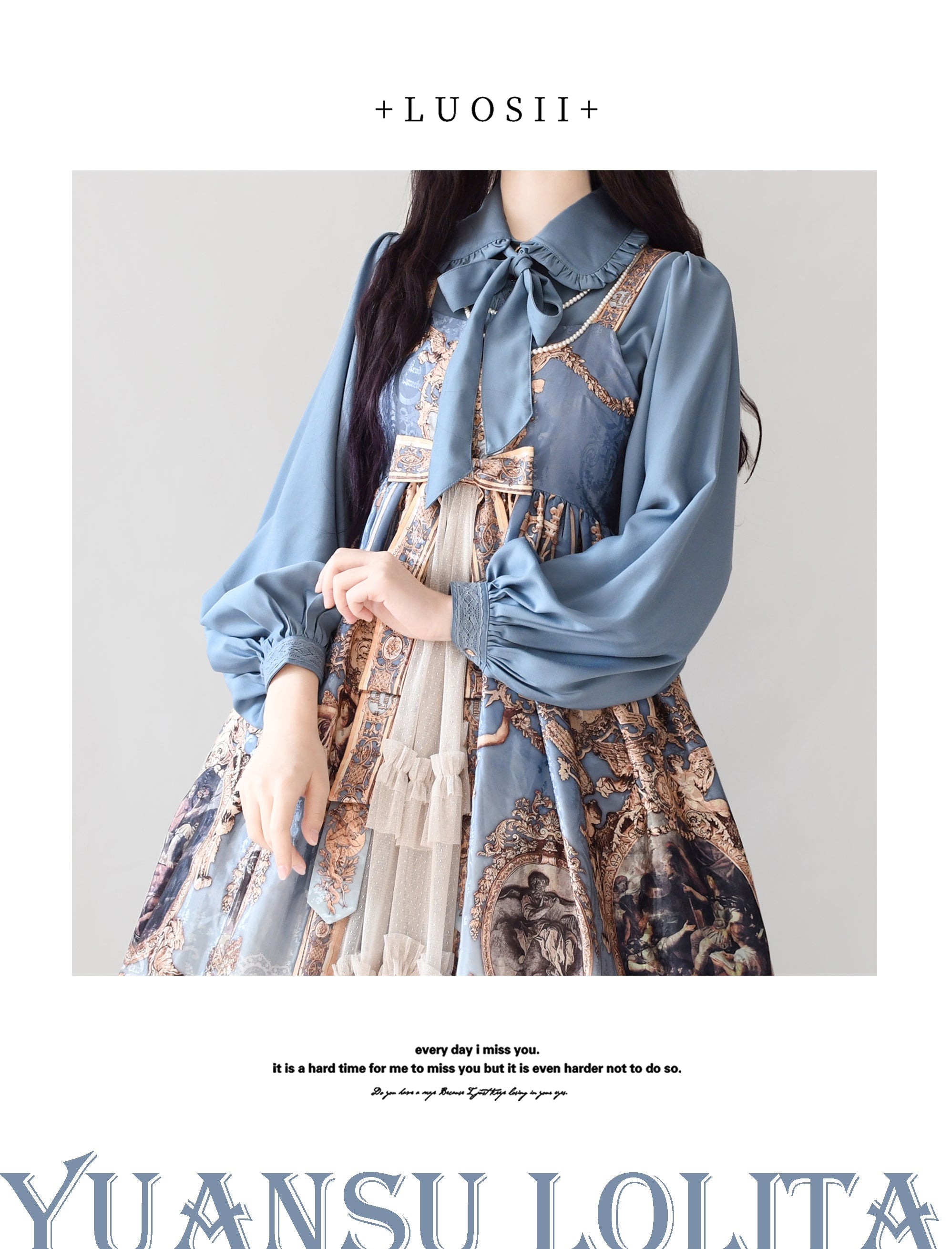 Mayer's Whisper - Vintage Lolita Large Sleeve Blouse - image 36
