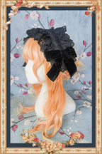 Mirror Doll - Old School Lolita Tiered Hem JSK with Polka Dot Lace and Accessories - image 41