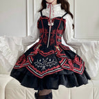 Gothic Lolita Halloween Blouse, Bat Inspired - image 15