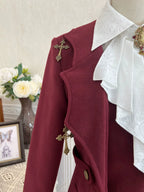 The Legend of Dracula - Gothic Ouji Lolita Winter Coat Set - image 16