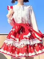 Plus Size Lolita Shirt Long Sleeve Doll Collar Blouse - image 3