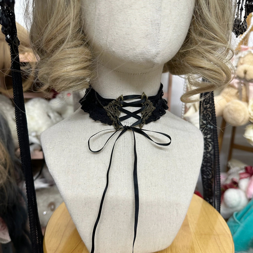 Gothic Lolita Bonnet Pure Cotton Hat Collection - image 21