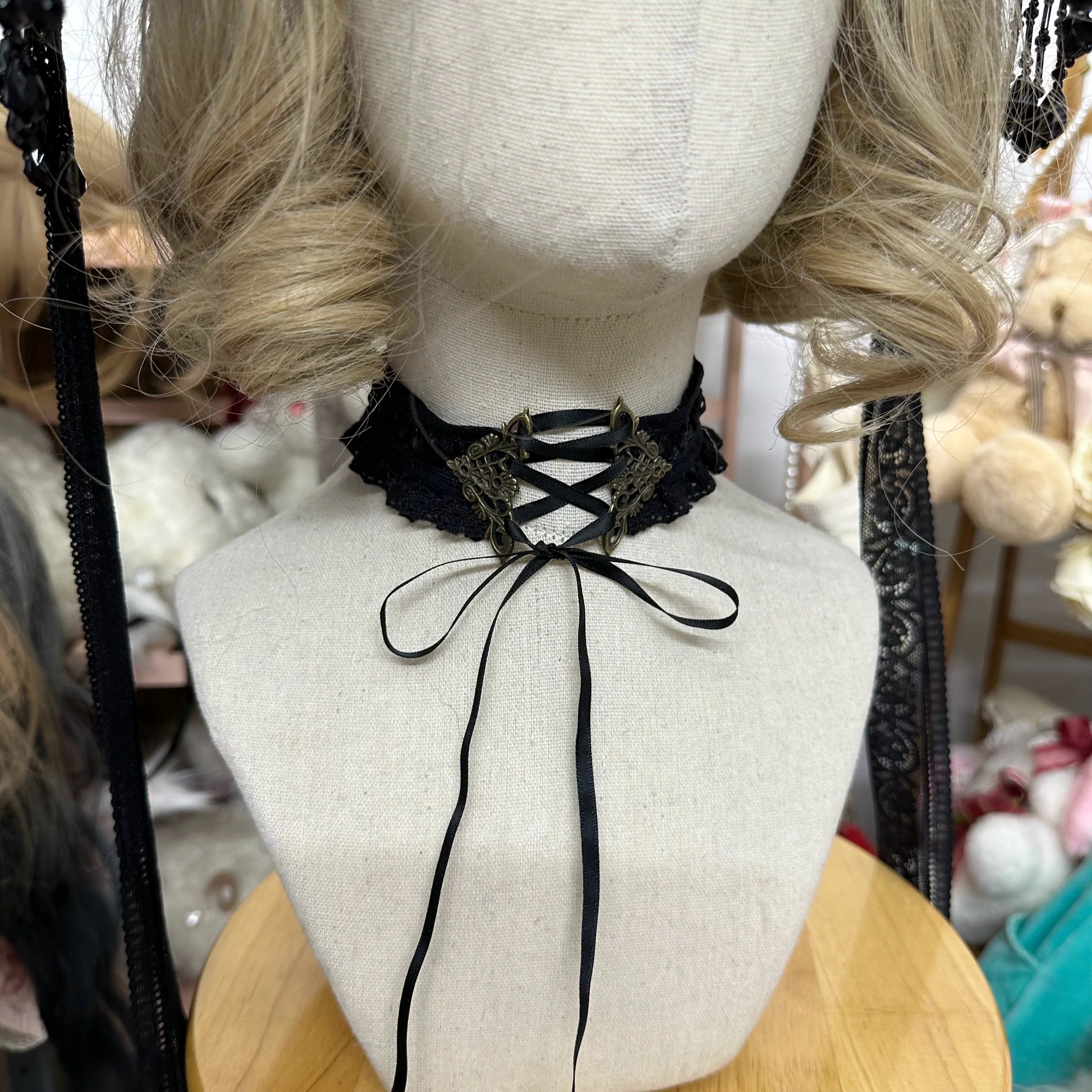 Gothic Lolita Bonnet Pure Cotton Hat Collection - image 21