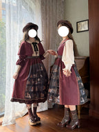 German Bookshelf - Classic Lolita Printed JSK Dress - image 22