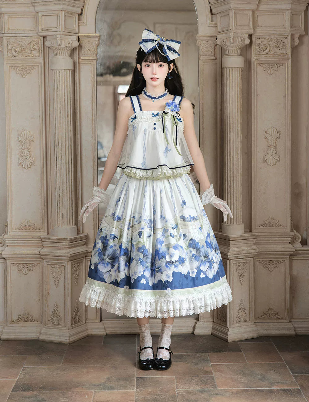 Blue Kite Lolita JSK Dress and Accessories Series - image 12