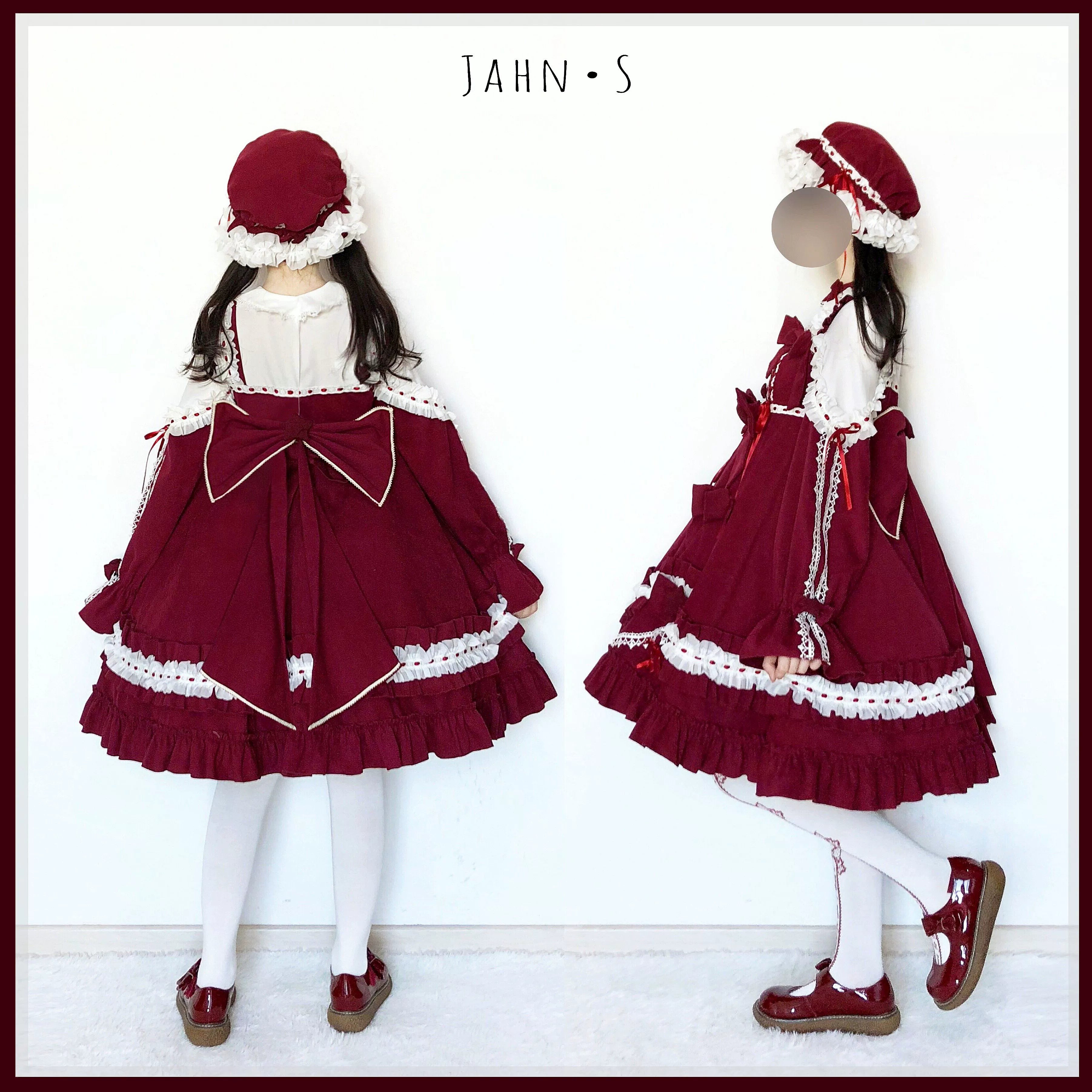 Daily Lolita Winter Dress, Long Sleeve - image 12