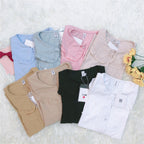 Plus Size Lolita Blouse, Oversized Short Sleeve Shirt - image 1