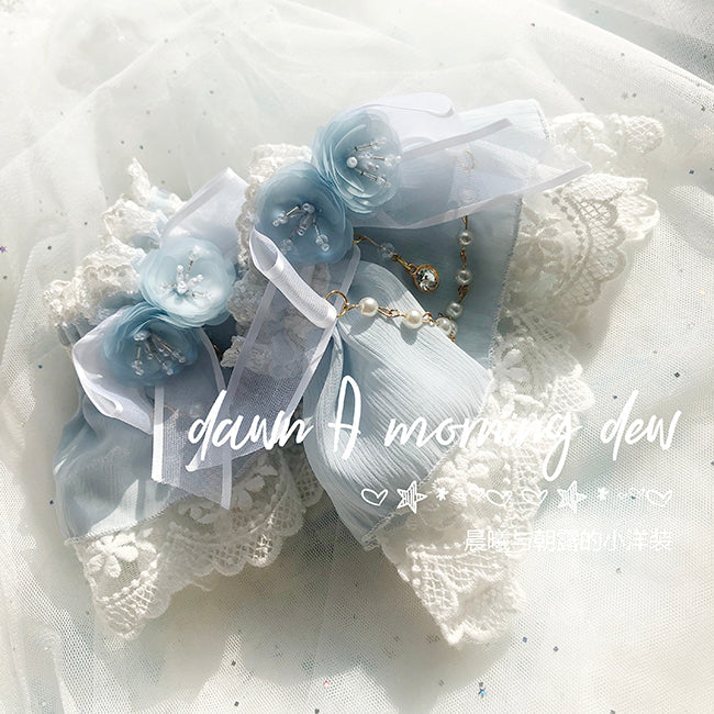 Flower Wedding Lolita Accessories Headdress Set - image 27